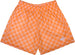 RF Mesh Summer Checkered Shorts - Peach