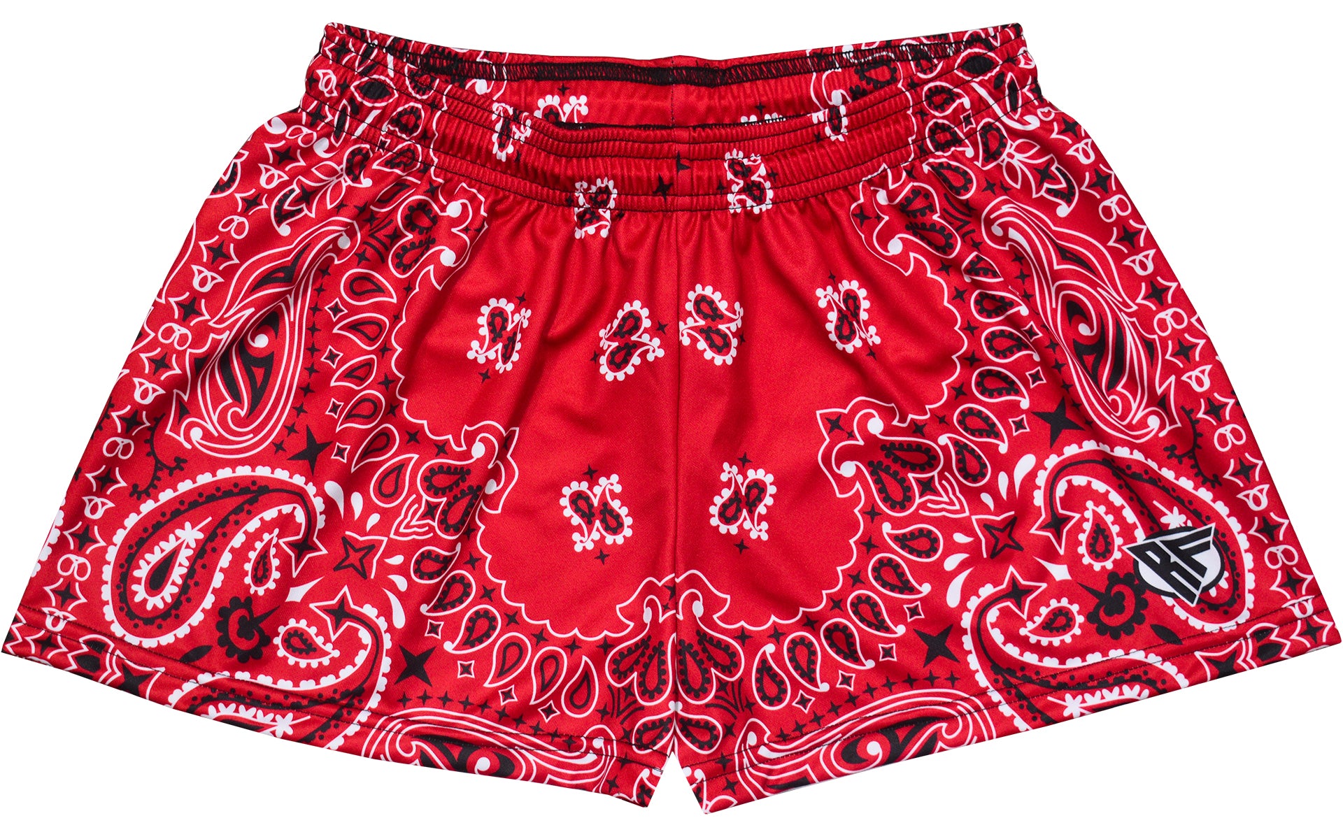 RF Women&#39;s Bandana Shorts - Red