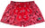 Women's Bandana Shorts - Red/White/Black