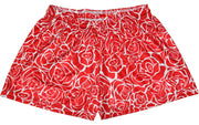 RF Women's Rose Shorts - Red