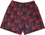 RF Men's Mesh Horror Skulls Shorts 2.0 - Black/Red