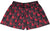 Women's Skull Shorts 2.0 - Black/Red