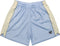 Men's Mesh Stripe V-Cut Shorts - Sky-Blue