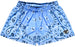RF Women's Bandana Shorts - Sky Blue