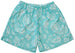 RF Mesh Summer Paisley Shorts - Teal