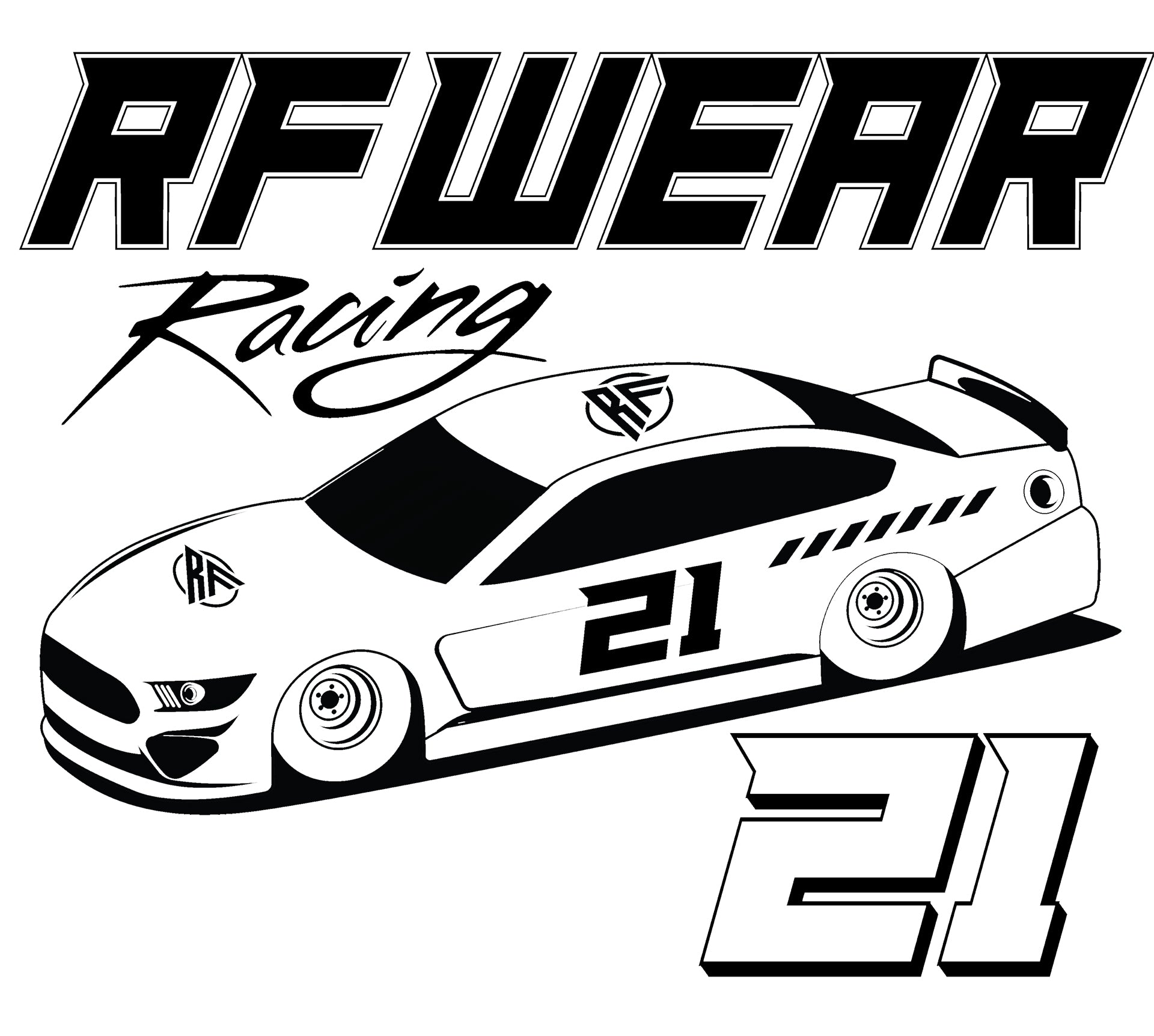 Promo RF Wear Racing T-Shirt