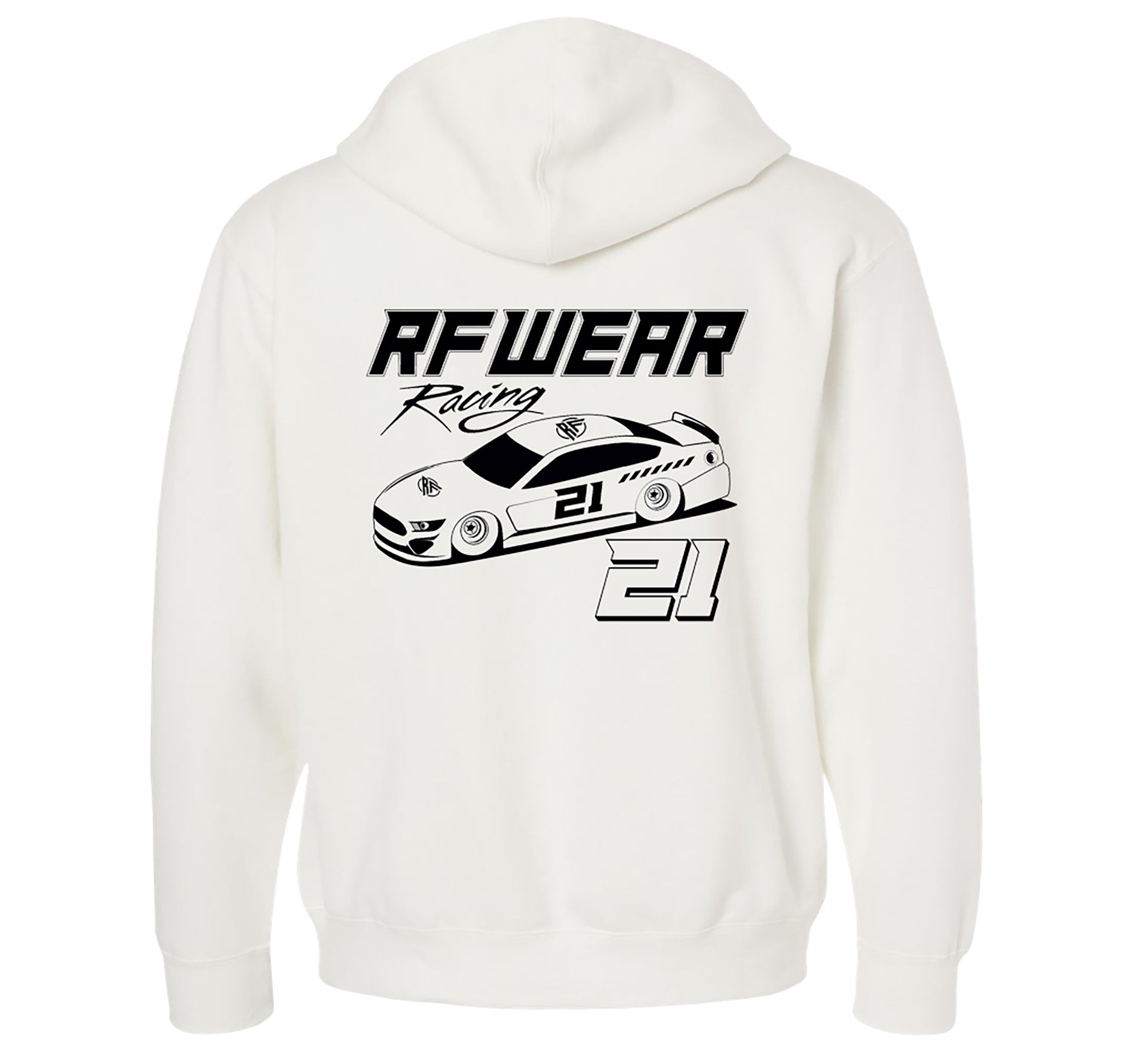 RF Wear Racing Hoodie - White