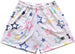 RF Mesh Star Shorts - White