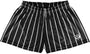 RF Women's Pinstripe Shorts - Black/White