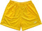 Men's Mesh Solid Color Shorts - Yellow