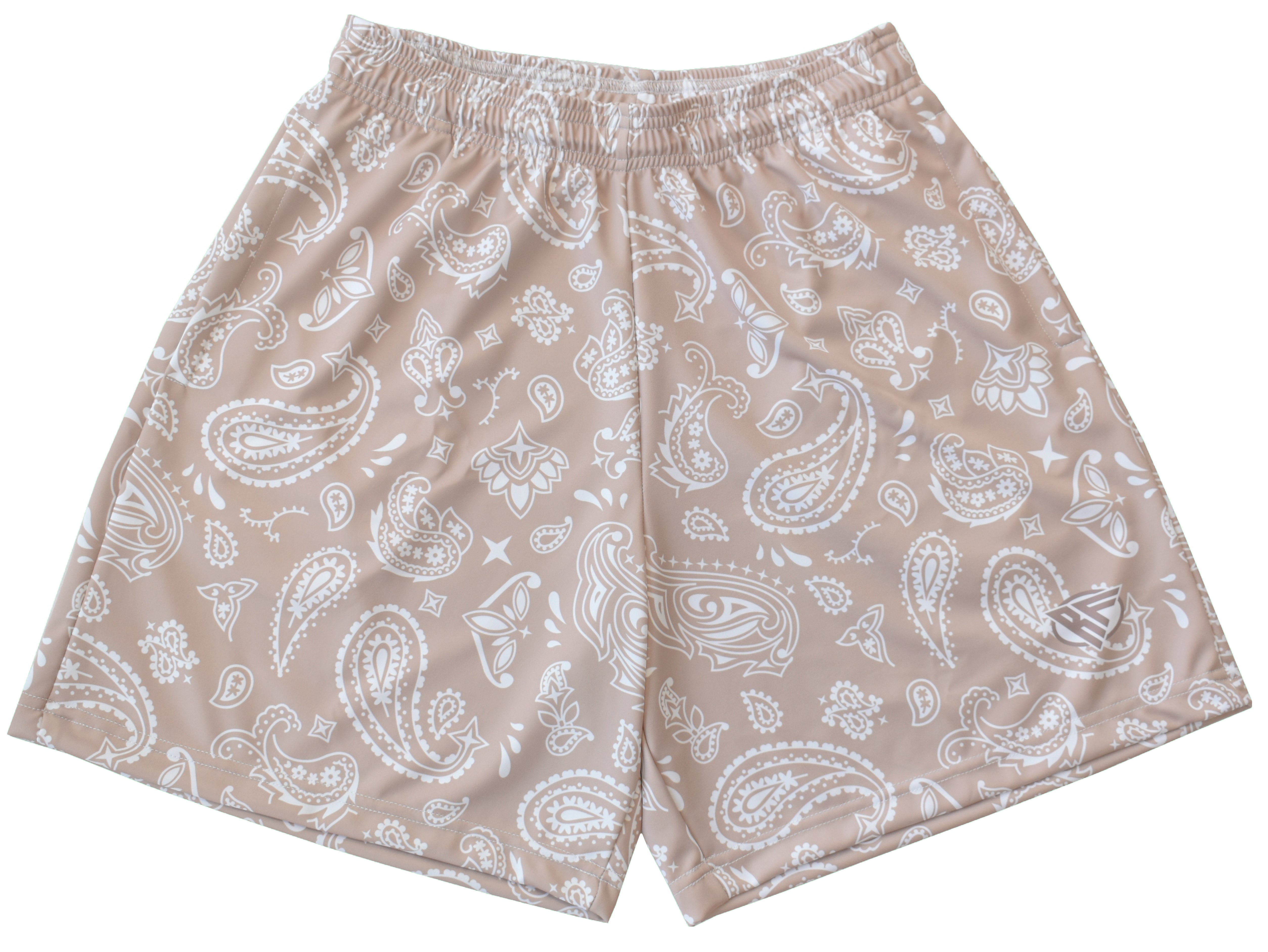 RF Men's Paisley Shorts - Tan – RFwear RF Men's Paisley Shorts - Tan – RFwear