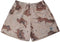 RF-Wear Men's Mesh Desert Camo Shorts in Tan/Brown 