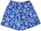 RF-Wear Men's Mesh Paisley Shorts in Blue/White 