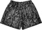 RF-Wear Men's Mesh Floral Porcelain Shorts in Black/Grey 