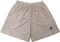 RF-Wear Men's Mesh Snakeskin Shorts in Cream/Tan