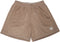 RF-Wear Men's Mesh Solid Color Shorts in Tan