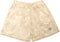 RF-Wear Men's Mesh Topography Shorts in Cream/Tan 
