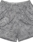 RF-Wear Men's Mesh Topography Shorts in Grey