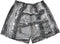 RF-Wear Men's Mesh Tree Camo Shorts in Grey