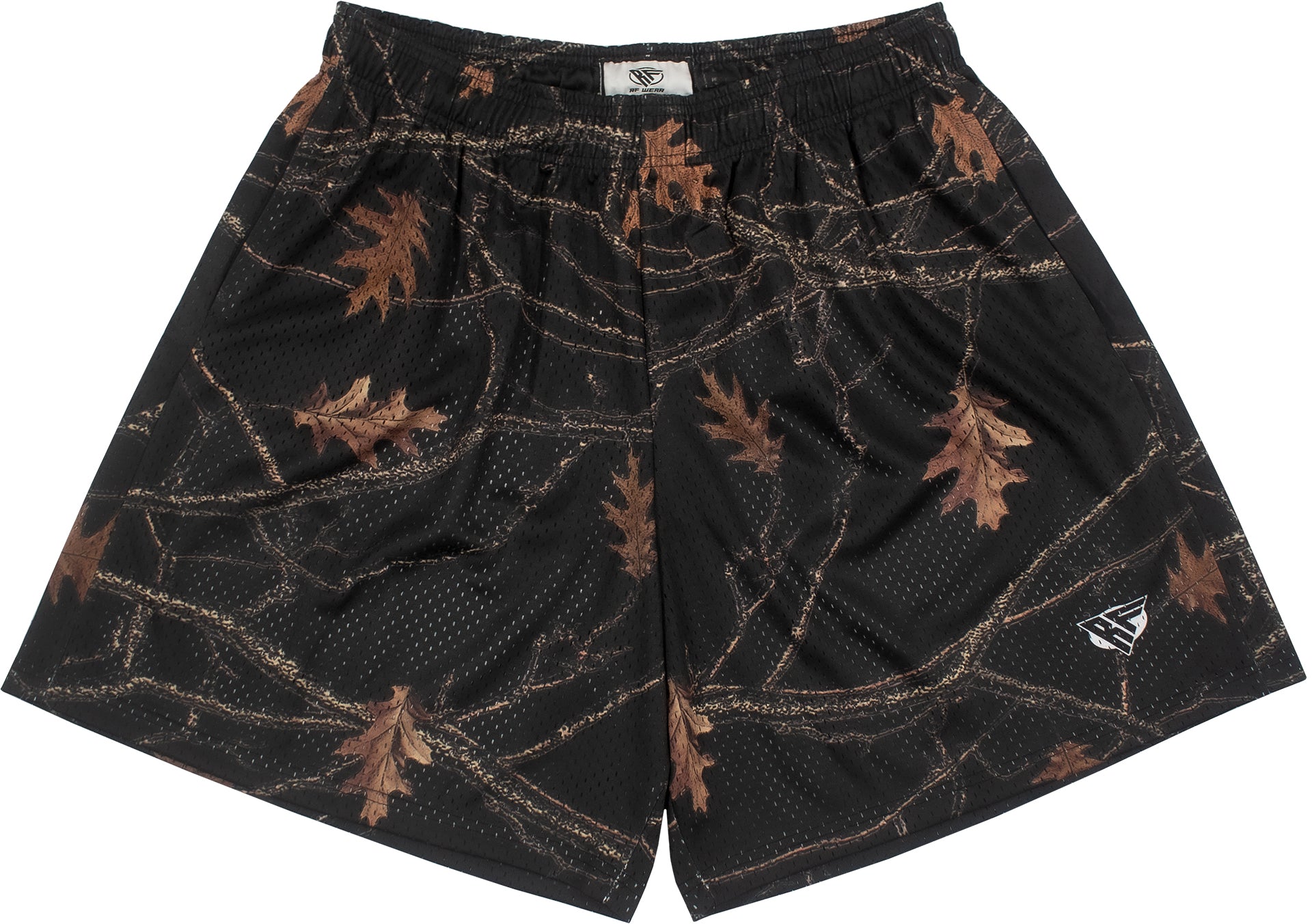 RF-Wear Men's Mesh Tree Camo Shorts Night