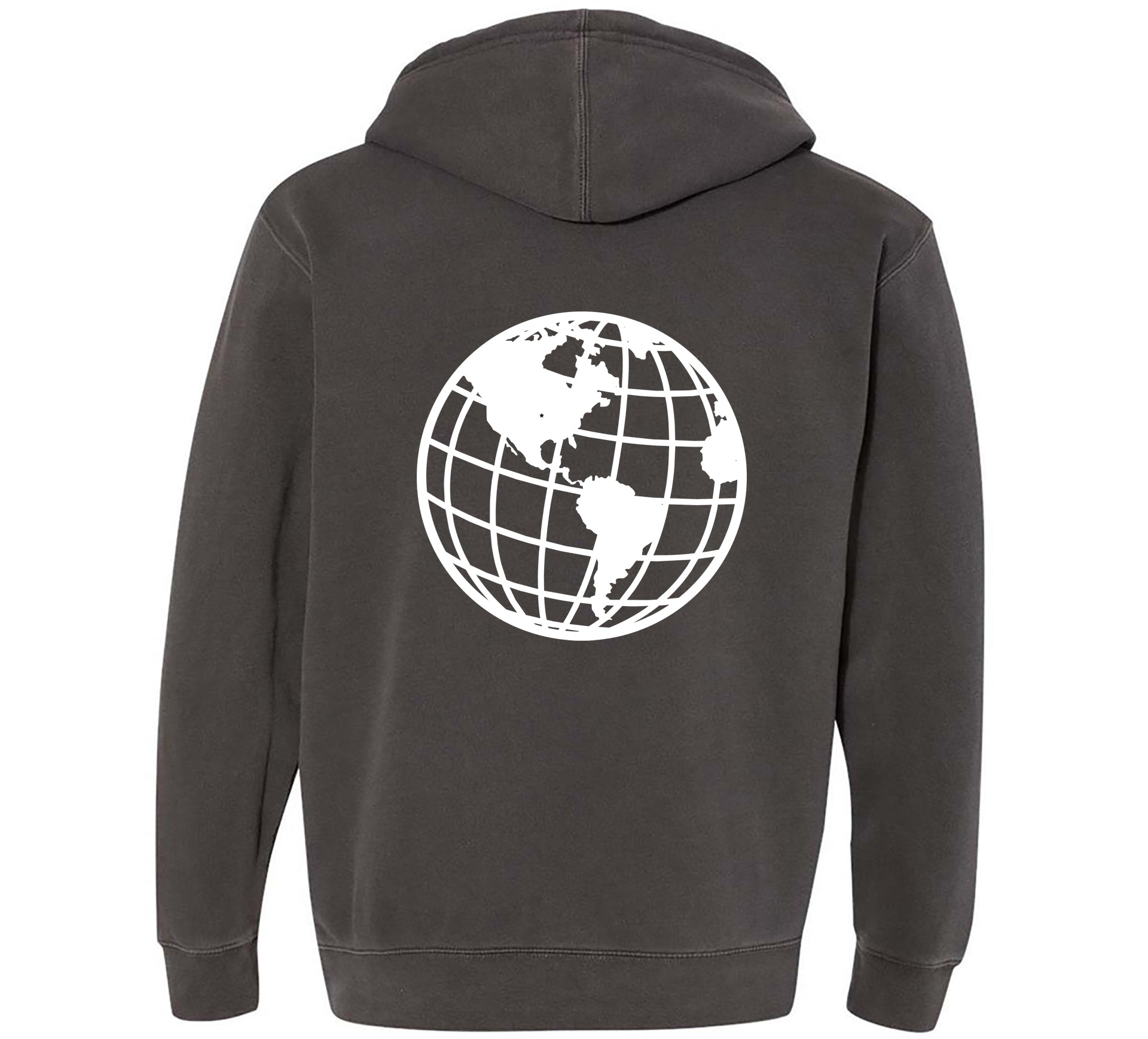 RF Wear Globe Hoodie - Pepper