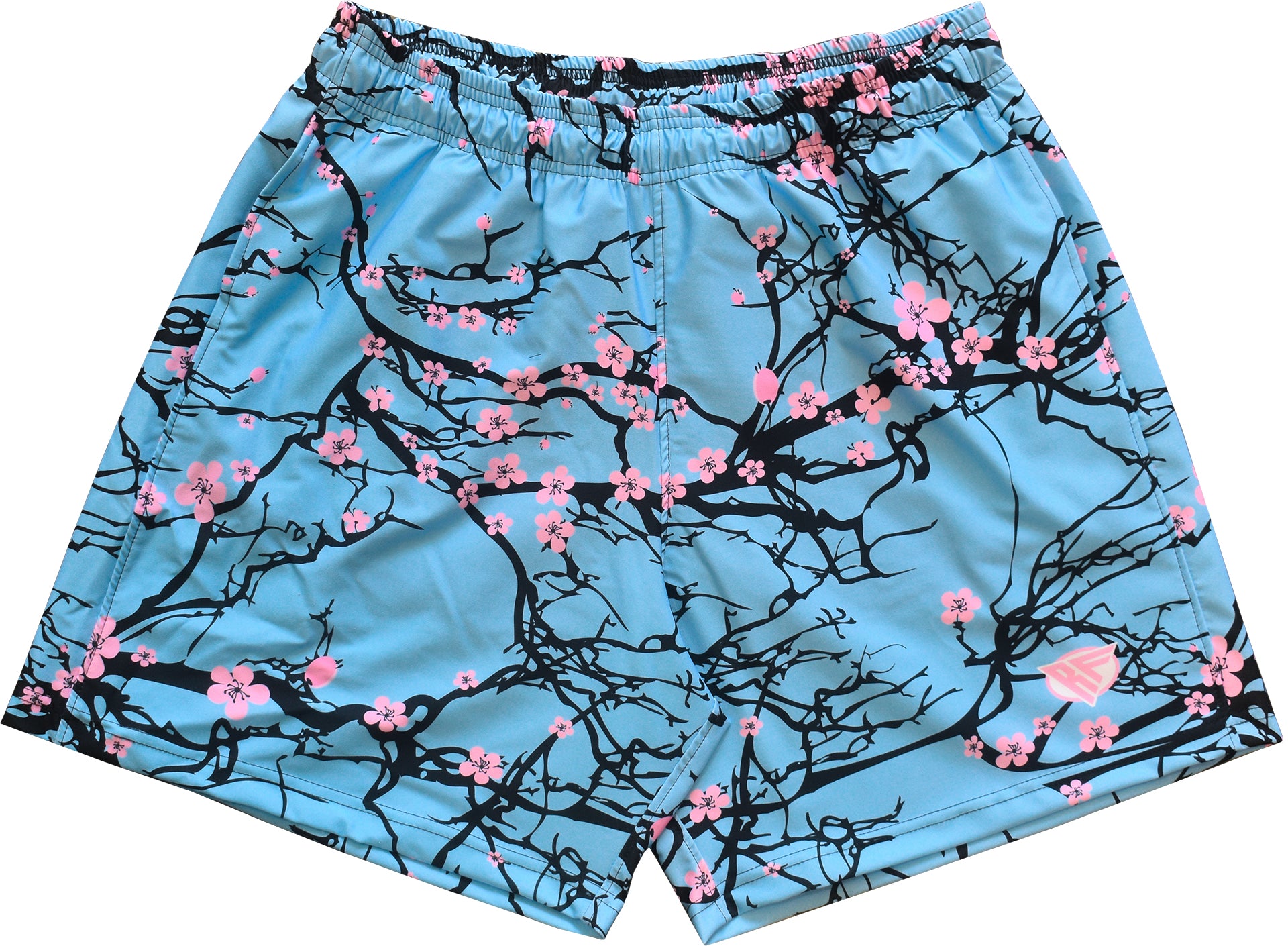 RF Swim Trunks - Blossom (Lined) Sky Blue