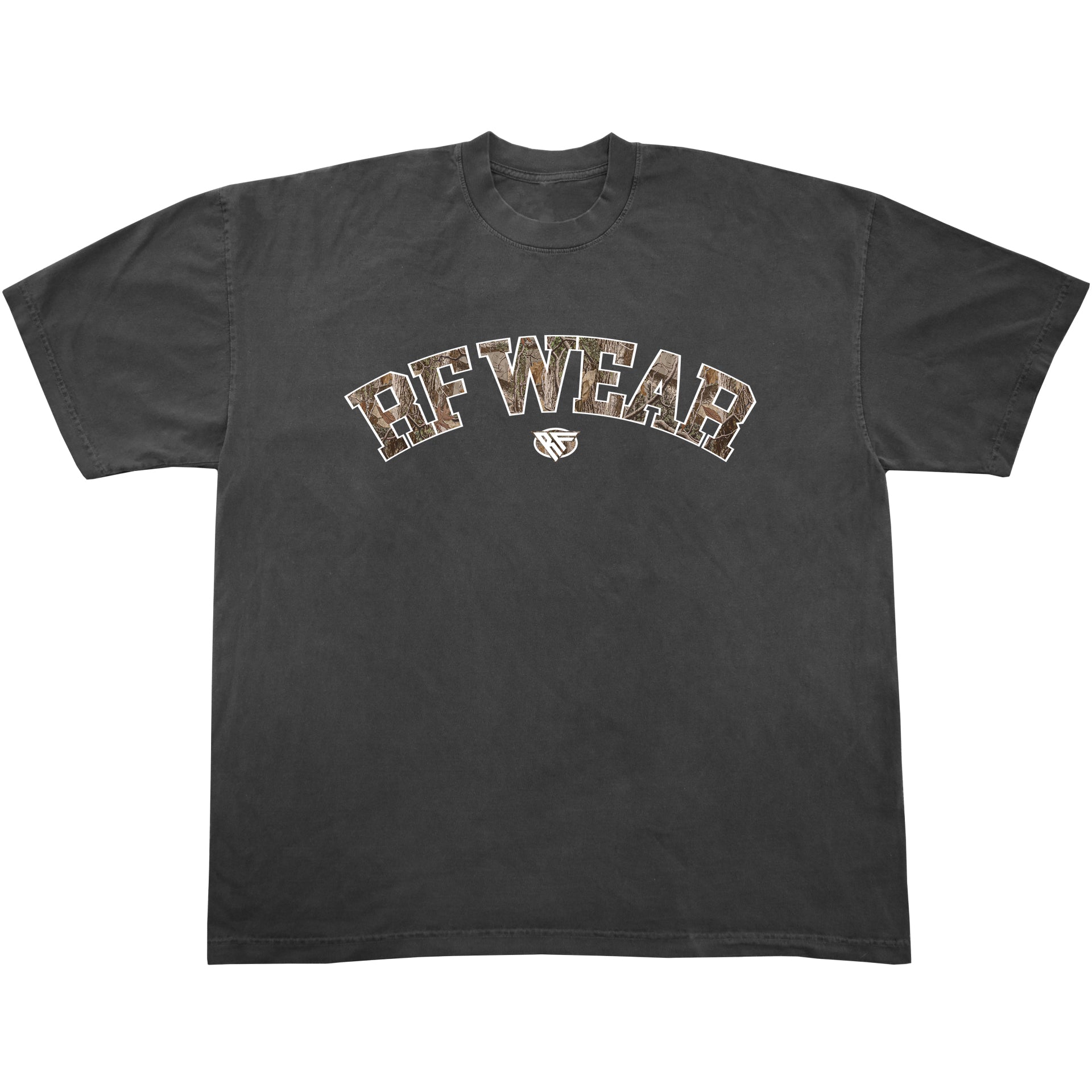 Unisex RF Wear Camo T-Shirt - Vintage Black