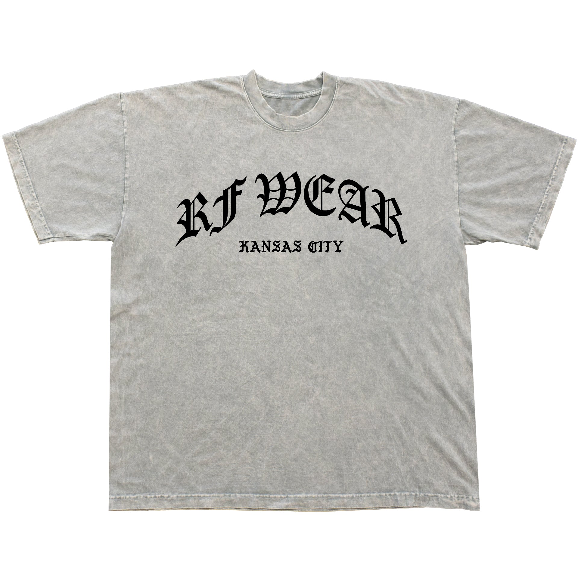 Unisex RF Wear Kansas City Mineral Wash T-Shirt - Limestone