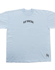 Unisex RF Wear Mini Script T-Shirt - Sky Blue 