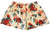 RF Women's Floral Shorts - Cream/Red/Peach
