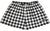 RF Women's Houndstooth Pocket Shorts - Black/White