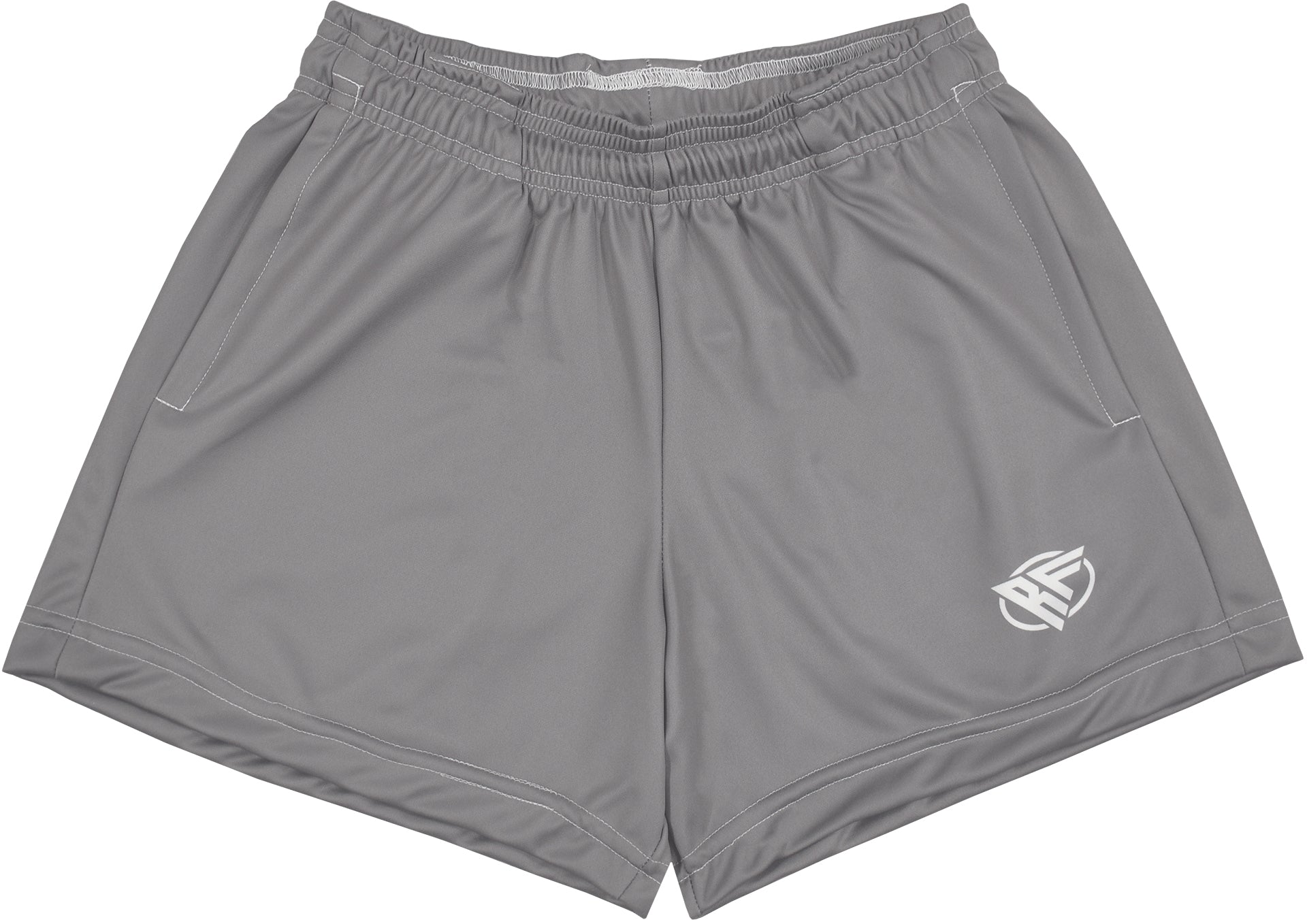 RF Women&#39;s Solid Color Pocket Shorts - Grey