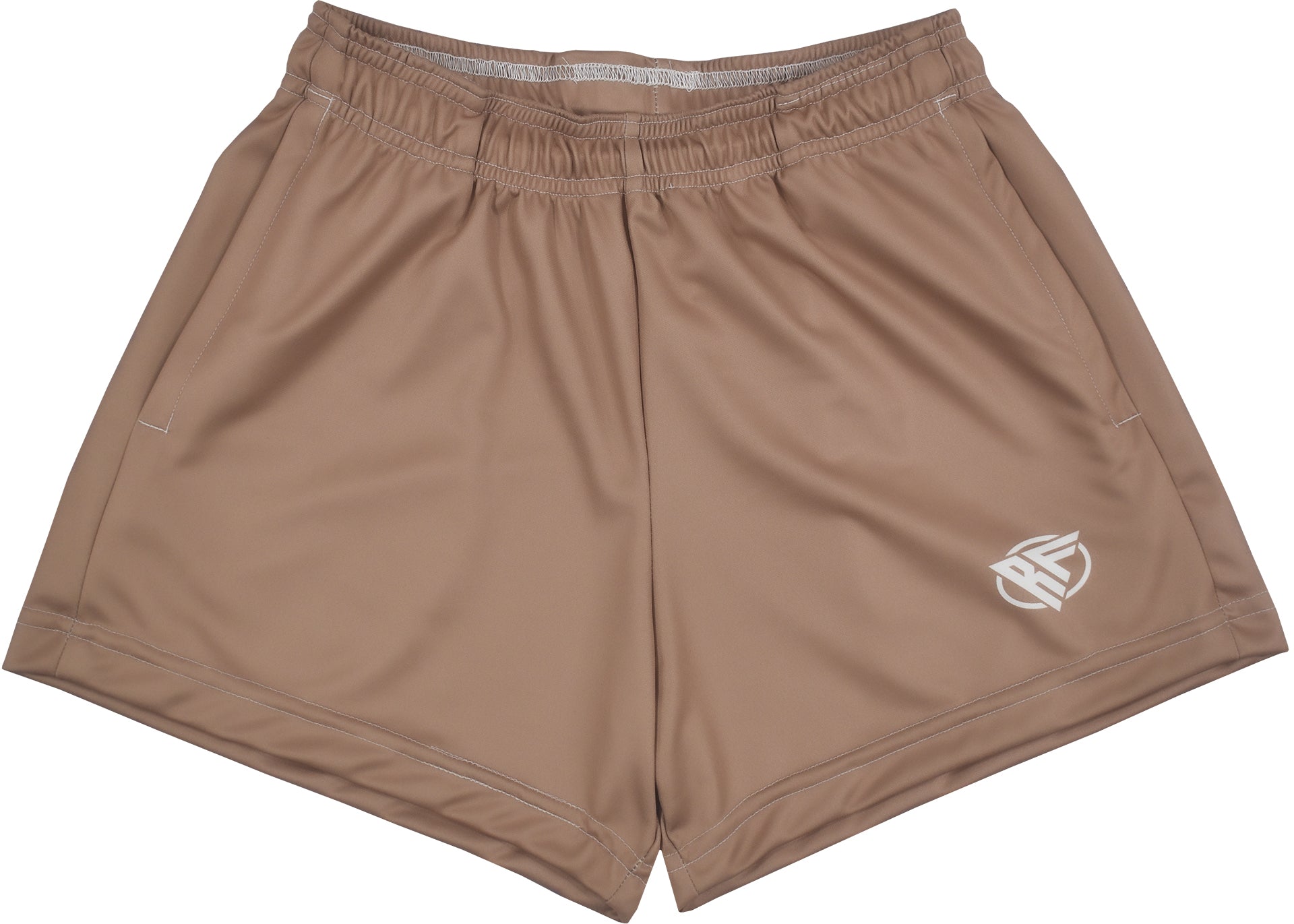 RF Women&#39;s Solid Color Pocket Shorts - Tan