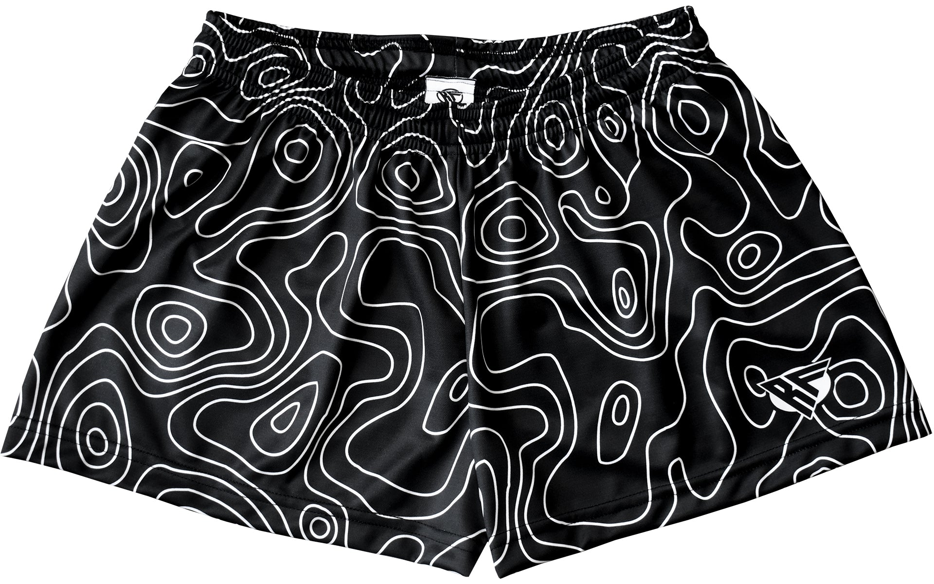 RF Women's Topography Shorts - Black - RFwear