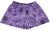 RF-Wear Women's Floral Shorts - Lavender/Black 