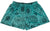RF-Wear Women's Floral Shorts - Teal/Black