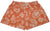 RF-Wear Women's Paisley Shorts - Apricot/Cream
