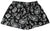 RF-Wear Women's Paisley Shorts - Black/White 