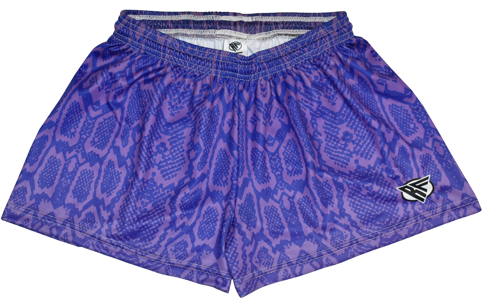 RF-Wear Women's Snakeskin Shorts - Purple
