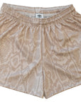 RF-Wear Women's Snakeskin Shorts - Tan 