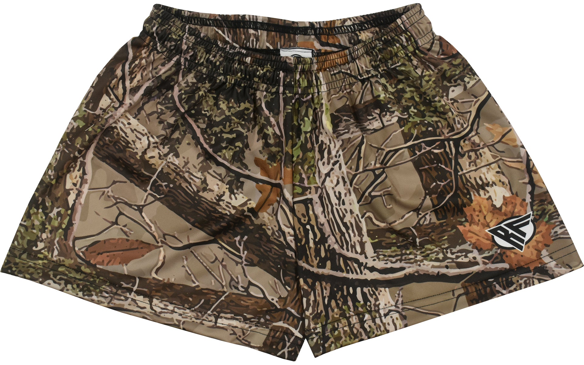 RF-Wear  Women's Tan Tree Camo Shorts - RFwear