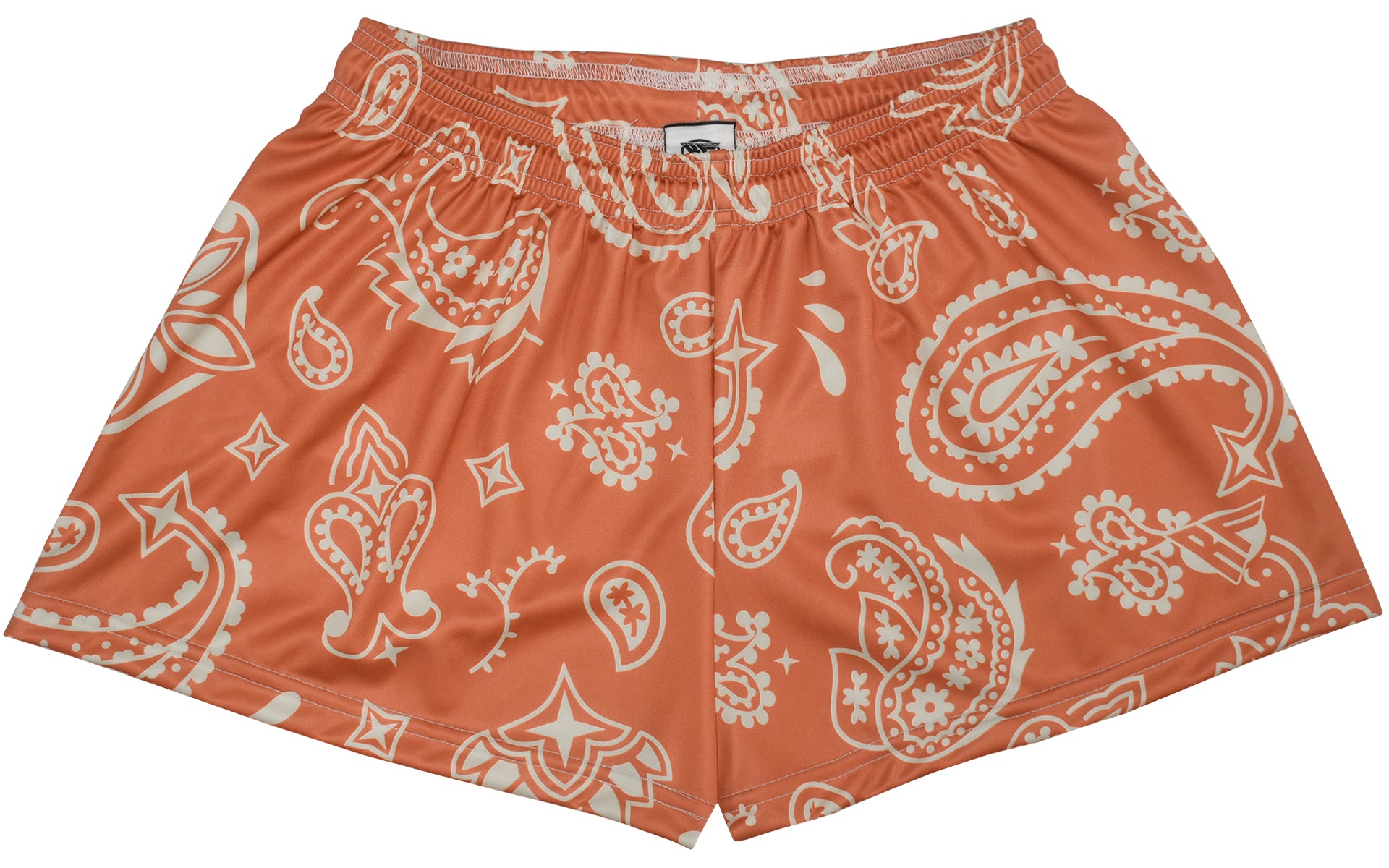 RF Women&#39;s Fall Paisley Shorts - Apricot/Cream
