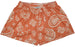 RF Women's Fall Paisley Shorts - Apricot/Cream