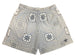 RF Bandana Patchwork Shorts - Cream/Black/Grey