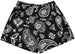 RF Women's Pocket Shorts - Black Paisley