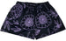 RF Women's Floral Shorts - Black/Lavender
