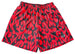 RF Mesh Flame Shorts - Black/Red