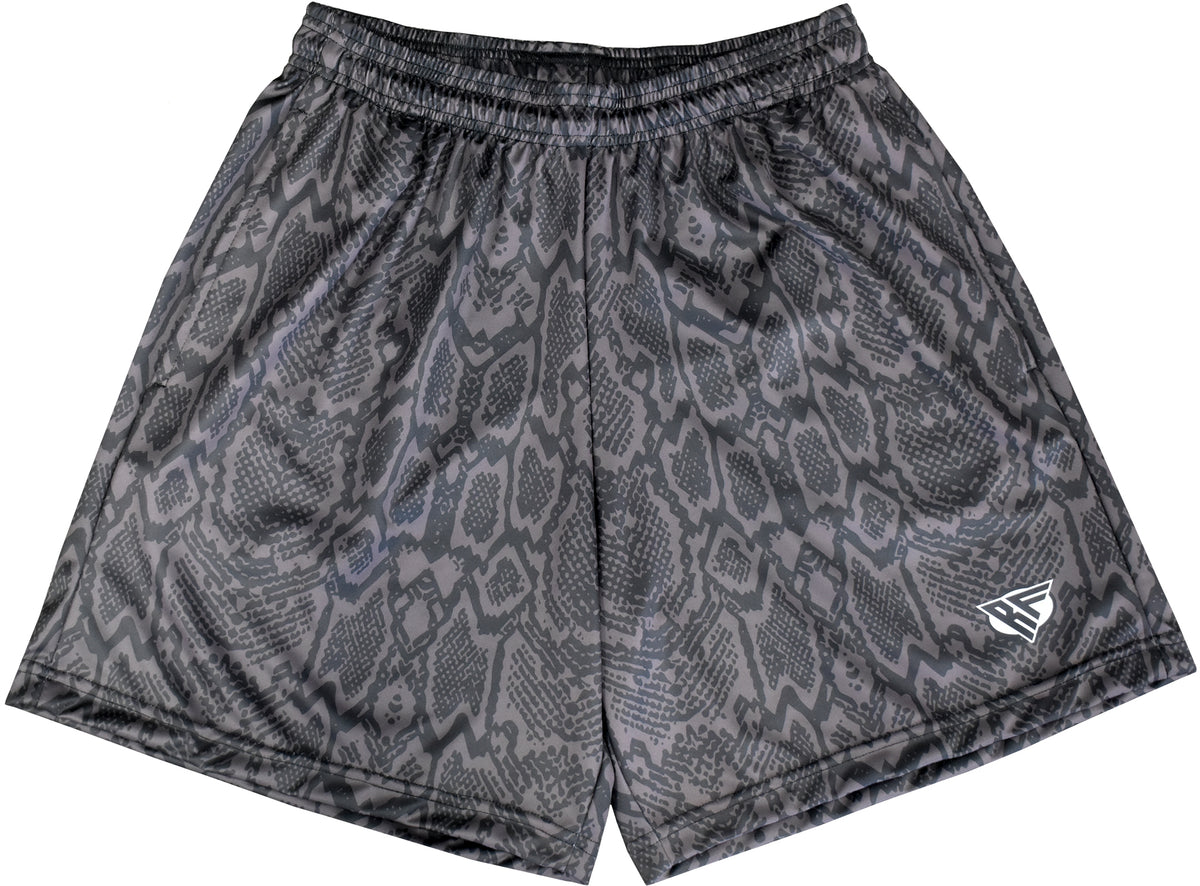 RF Snakeskin Shorts - Black – RFwear