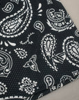 RF Mesh Paisley Shorts - Black/White - RFwear