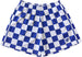 RF Mesh Checkered Shorts - Blue